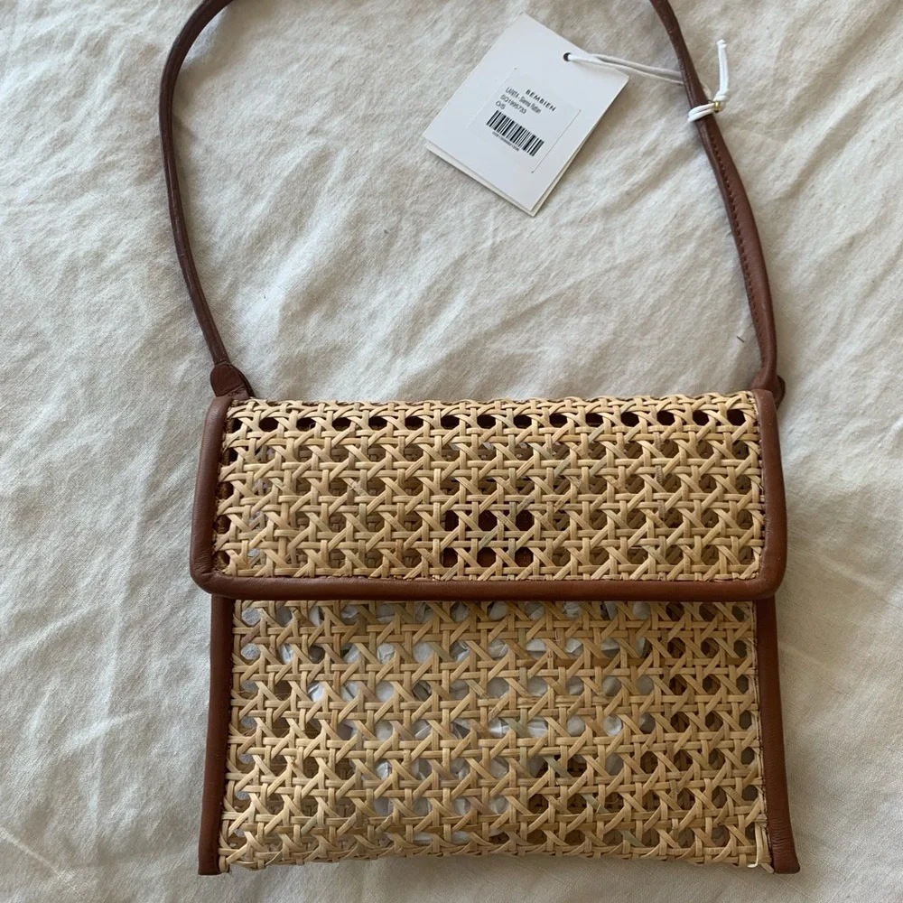 Rose Gold Crystal Envelope Clutch
